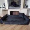 Merkloos XXL Hondenbed Van Kunstleer - Hondenkussen Hondensofa Kattenbed Hondenkorf - Waterdicht 90 X 60 Cm