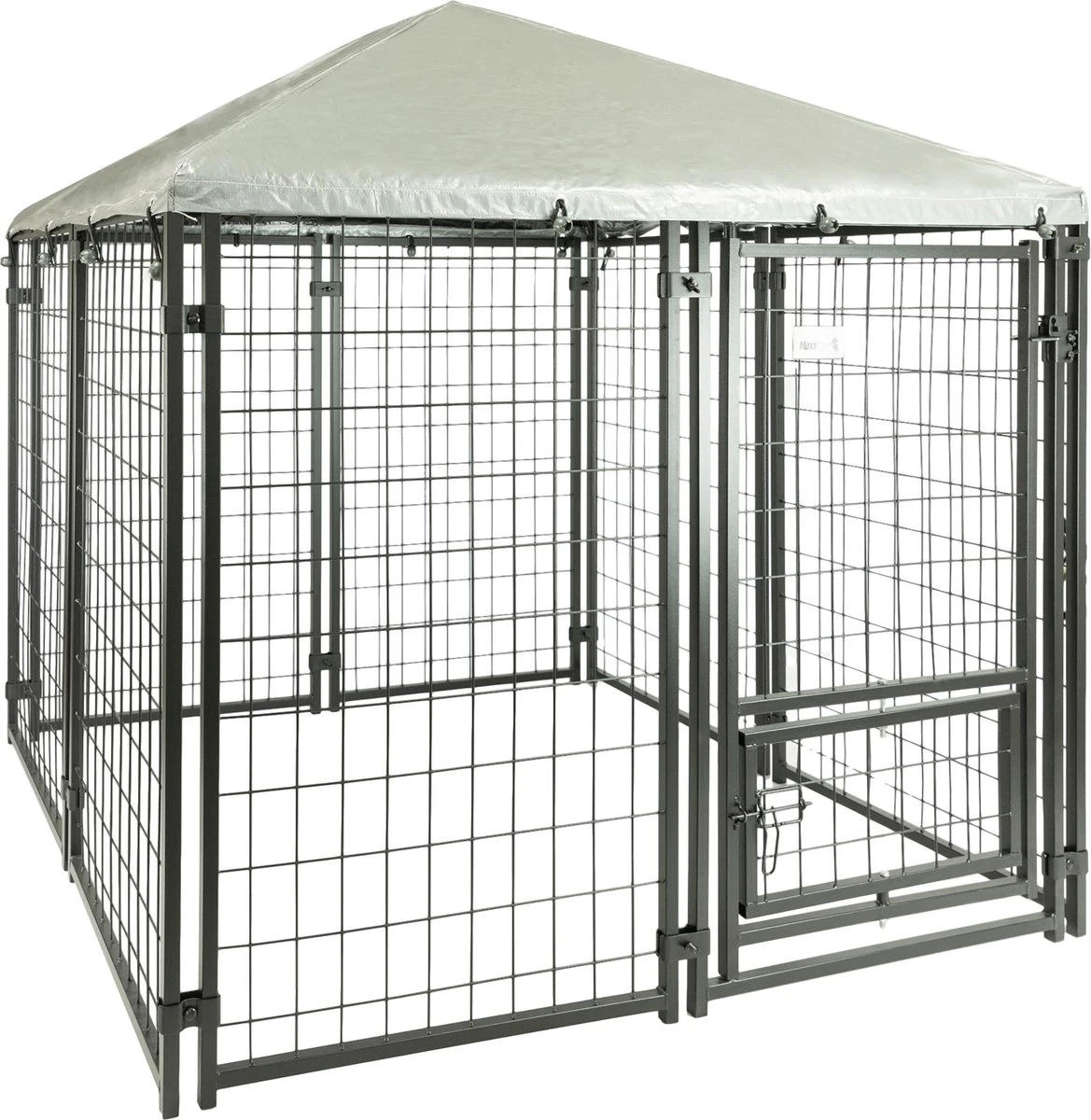 MaxxPet Hondenkennel - Hondenkennel Met Afneembaar Dak - Geschikt Voor Buiten En Binnen - 142 X 142 X 153 Cm