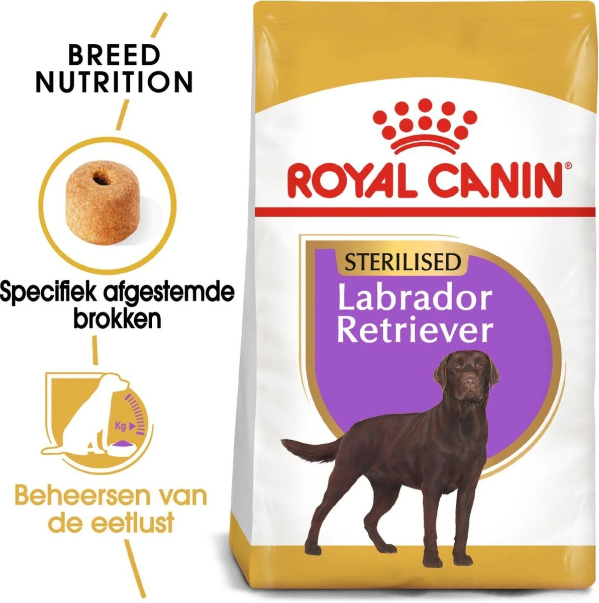 Royal Canin Labrador Retriever Sterilised 12 KG - Afbeelding 2