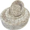 NapZZZ Hondenmand Teddy Roosprint Taupe No 4: 74 X 65 X20 Cm