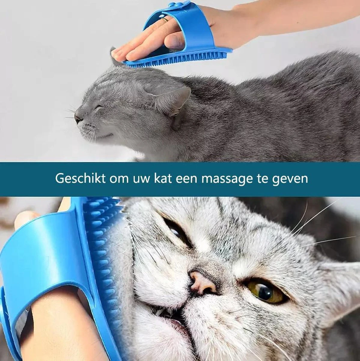 Reayou Kattenmand - Kattenkussen - Kattenbed Hondenkussen - Hondenmand - Grijs- 51 X 61 Cm - Afbeelding 4