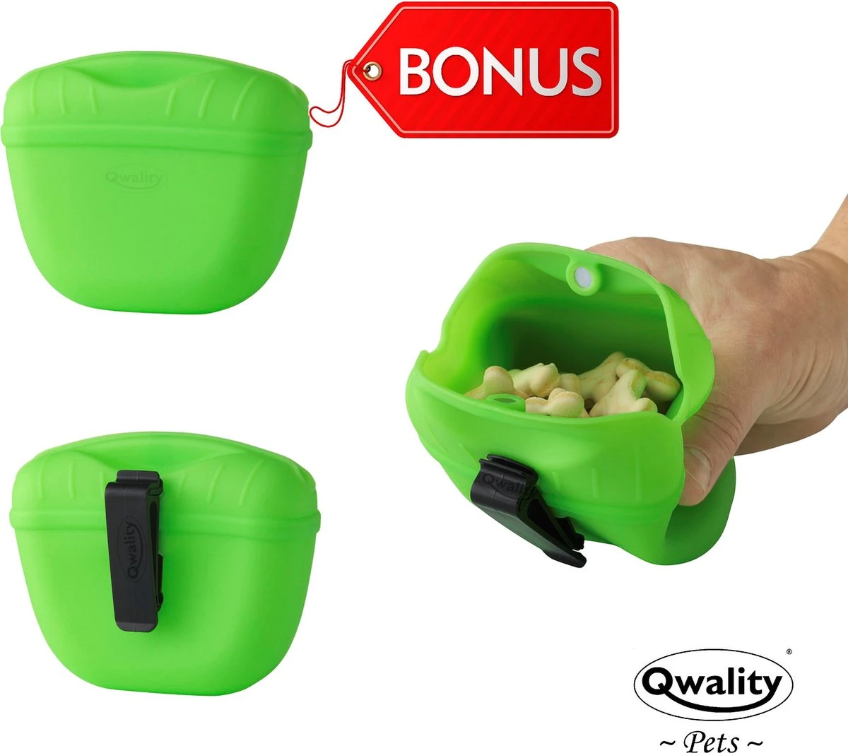 Hondenmand Donut – 60 Cm - Honden Mand – Pluche – Fluffy – Extra Zacht - Hondenkussen – Kattenkussen – Bed - Wasbaar Met Rits – Hondenmanden – Rond – Bank – Grijs - Qwality - Afbeelding 6