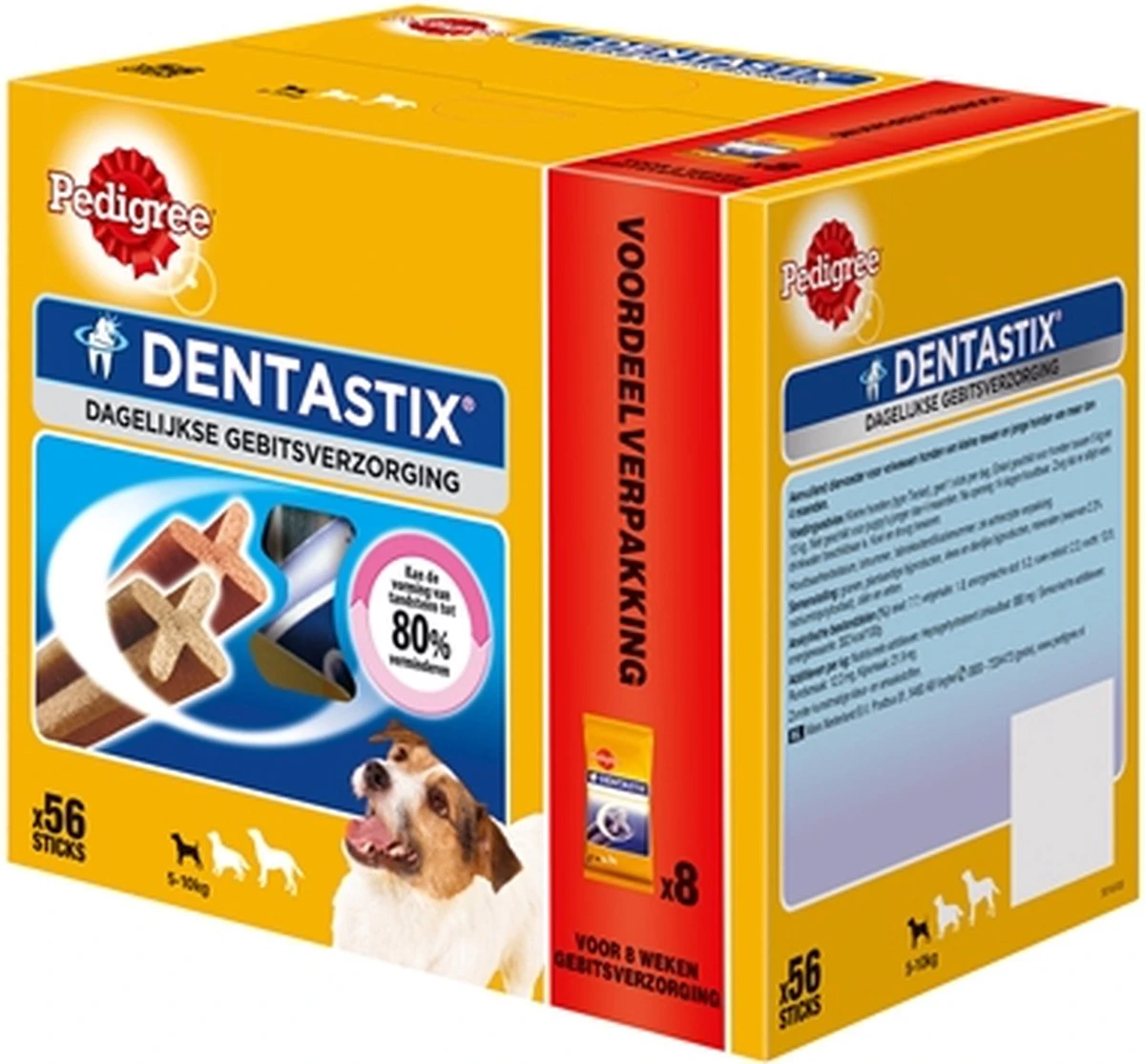 Pedigree Dentastix Mini Voordeelverpakking - 56 St 880 Gr - 1 Stuks