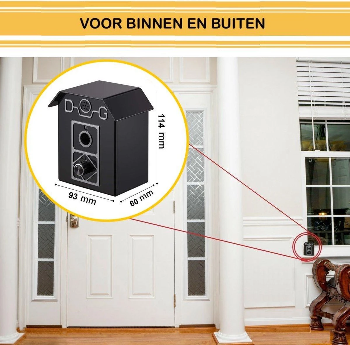 Merkloos Barky® Anti Blaf Apparaat Honden Ultrasoon Hondentrainer Incl Batterij - Anti Blafband Alternatief Veilig & Diervriendelijk - Dog Anti Bark Control - Afbeelding 6