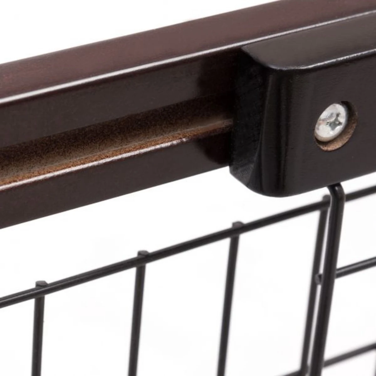 Hondenhek - Traphekje Hond - Traphekje Zonder Boren - Traphekje - BxH 161-97 X 53 Cm - Koffiebruin - Afbeelding 6