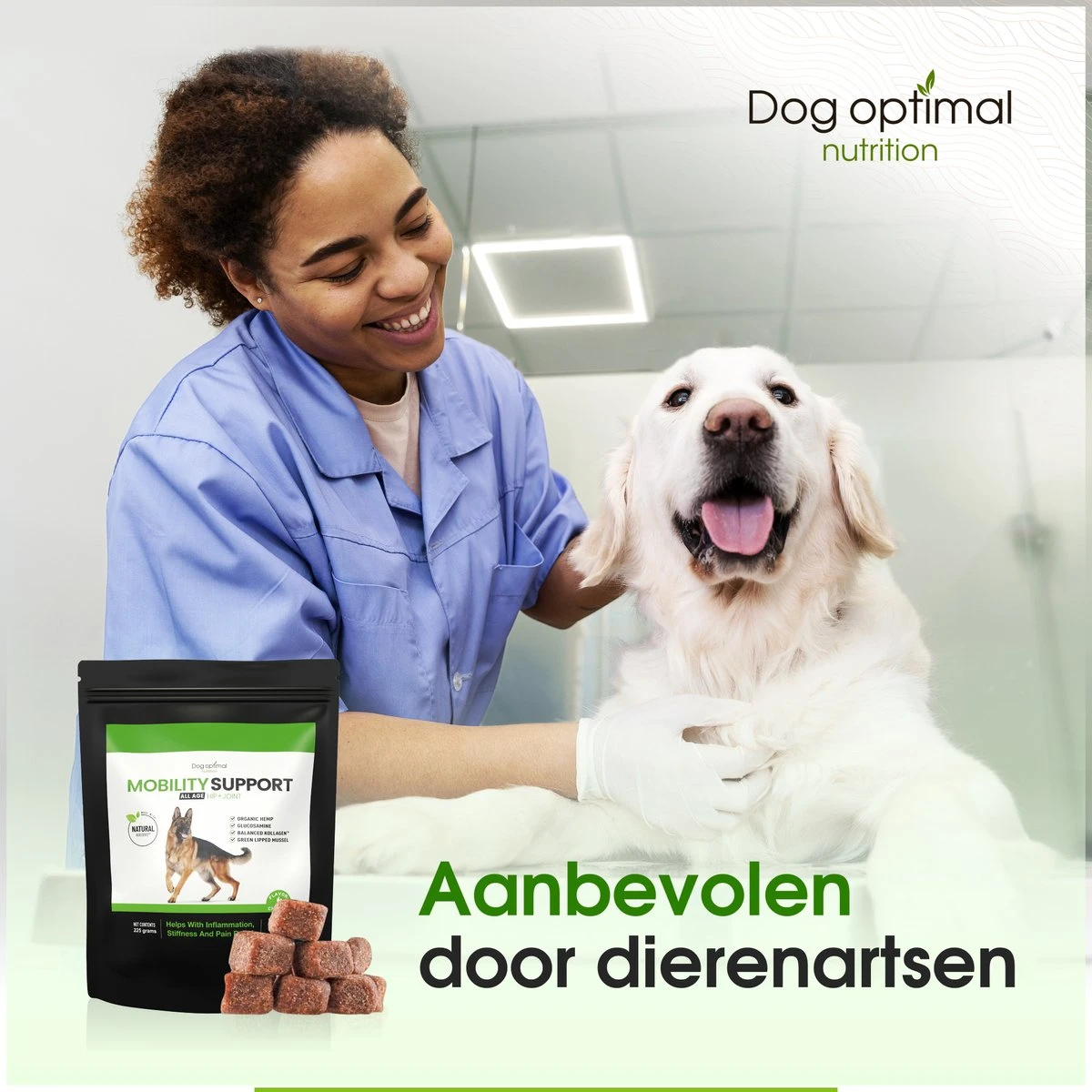 Dog Optimal Gewricht Supplement 90 Stuks - Mobility - Glucosamine Hond - Artrose - Heupdysplasie - Gewrichten - Hondensnacks - Hondenkoekjes - Hondensupplementen - Honden - Puppy - Hondenvoeding - Mankheid - HD - ED - Afbeelding 5