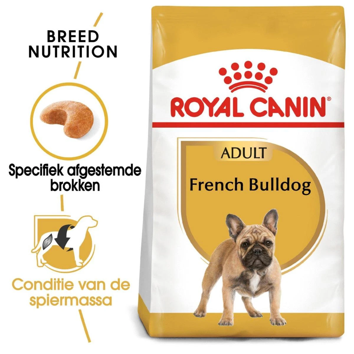 Royal Canin French Bulldog Adult 9 KG - Afbeelding 2