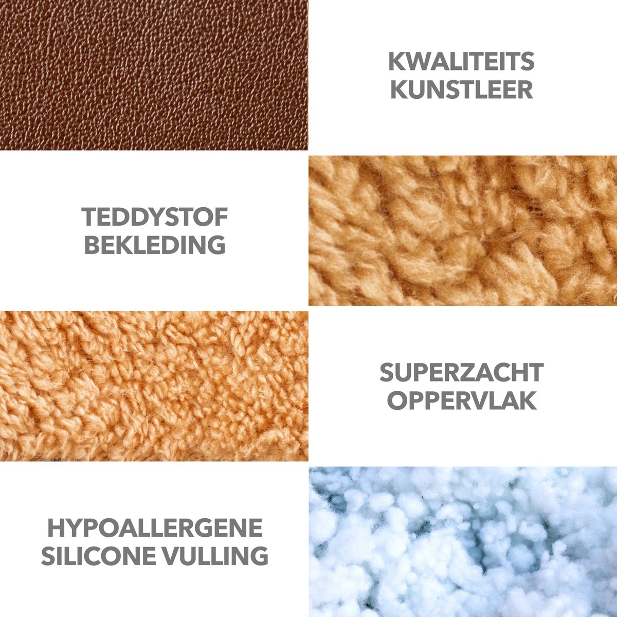 PrimePlus Hondenkussen XL Antraciet - 120x80x10 CM - Zacht En Luxe Hondenmand - Hondenbed - Hondenmat - Orthopedisch Hondenkussens - Afbeelding 5