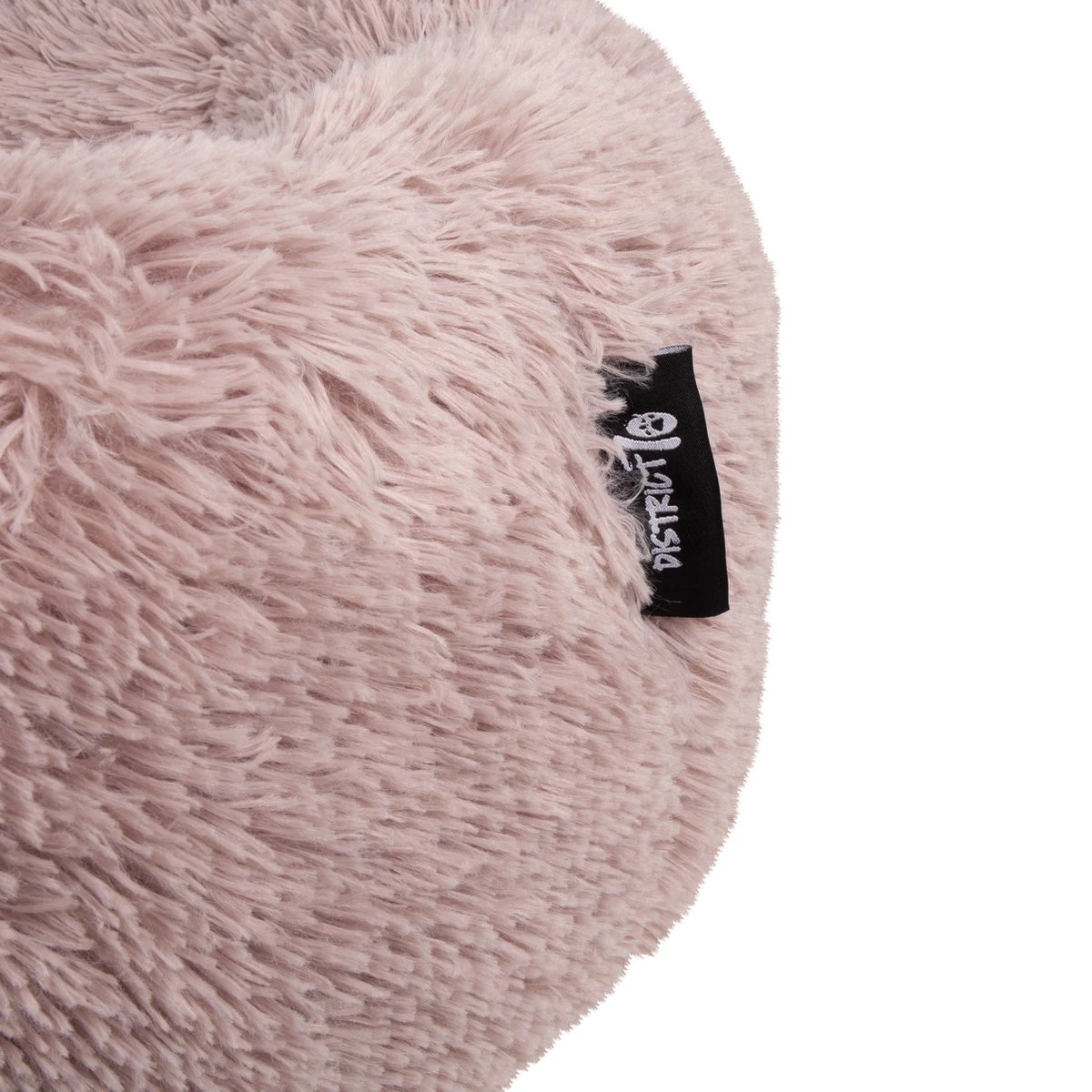 District 70 FUZZ - Hondenmand Comfortabel En Zacht Pluche - Zand, Oudroze, Donkergrijs En Lichtgrijs In S/M/L/XL - Maat: Medium, Kleur: Zand - Afbeelding 4