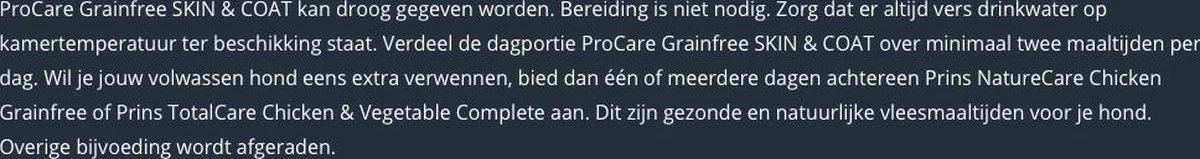 Prins Procare Graanvrij Skin & Coat - 12 KG - Afbeelding 8