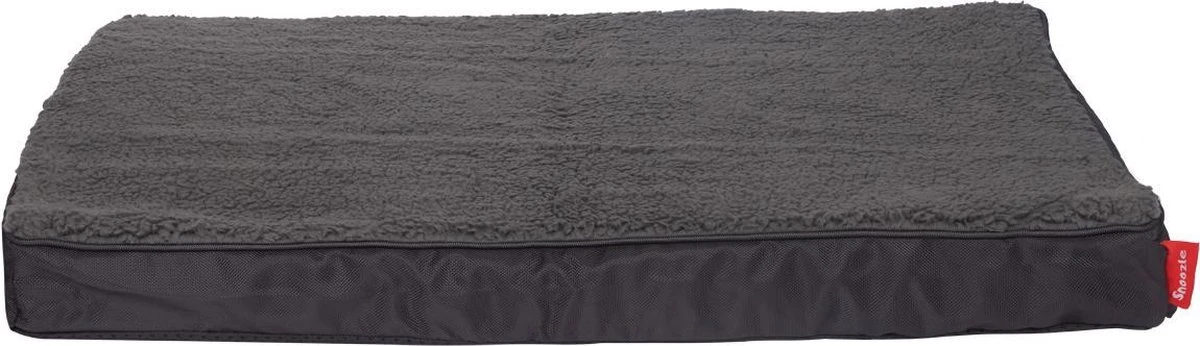 Snoozle Orthopedische Hondenmand - Zacht En Luxe Hondenkussen - Hondenbed - Wasbaar - Hondenmanden - M - 76cm - Grijs