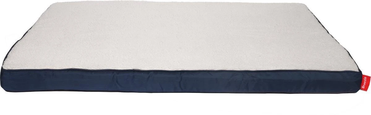Snoozle Orthopedische Hondenmand - Zacht En Luxe Hondenkussen - Hondenbed - Wasbaar - Hondenmanden - XL - 112cm - Blauw