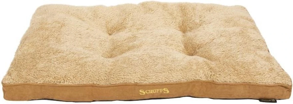 Scruffs Cosy - Comfortabel Hondenkussen In Grijs, Beige Of Karamel - Met Imitatie Suède Buitenvoering En Superzachte Binnenvoering - 100 X 70 Cm - Grijs - Afbeelding 3