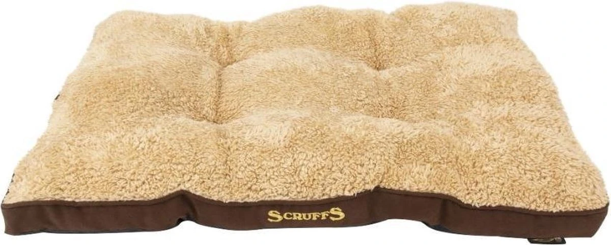 Scruffs Cosy - Comfortabel Hondenkussen In Grijs, Beige Of Karamel - Met Imitatie Suède Buitenvoering En Superzachte Binnenvoering - 100 X 70 Cm - Grijs - Afbeelding 2