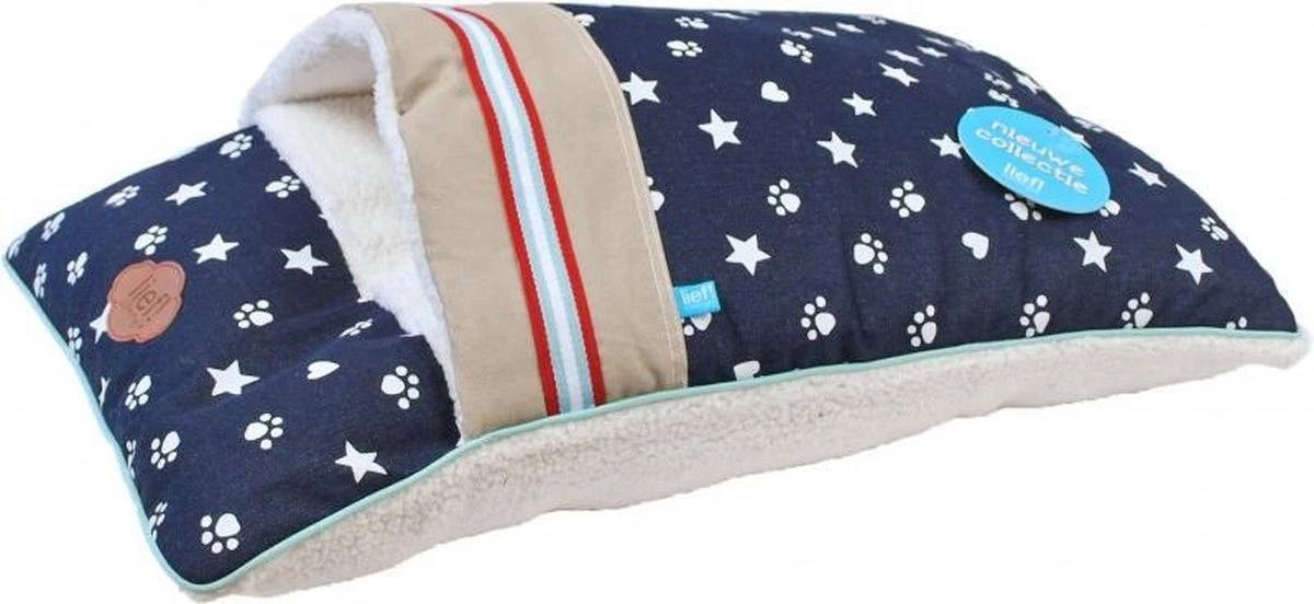 Lief! Kussen Met Slaapzak Unisex - Maat: 87 Cm (L) X 52 Cm (B) - Afbeelding 5