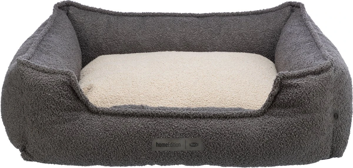 Trixie Be Eco Hondenmand Coline Hoekig Donkergrijs / Beige - 100X80 CM