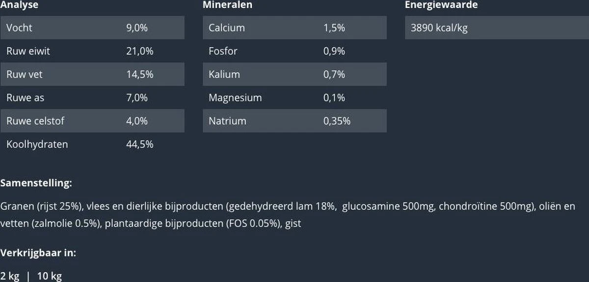 Prins ProCare Croque Lam & Rijst Senior 10 Kg - Hond - Afbeelding 6