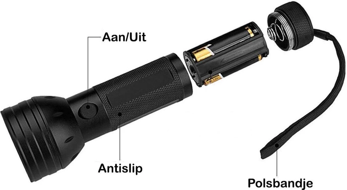 Ecodor Urine Detector EcoLight Pro - UV Lamp - Afbeelding 5