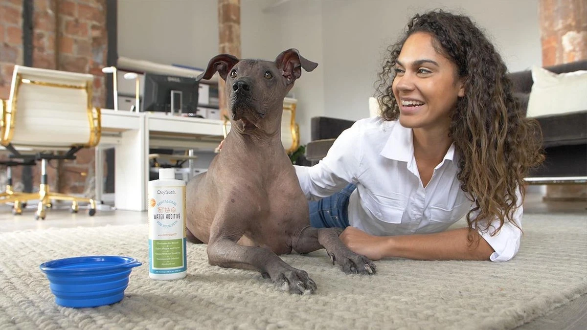 OxyFresh Pet Mondwater Hond En Kat. Helpt Tegen Tandsteen, Plak En Vieze Ademgeurtjes - Afbeelding 4