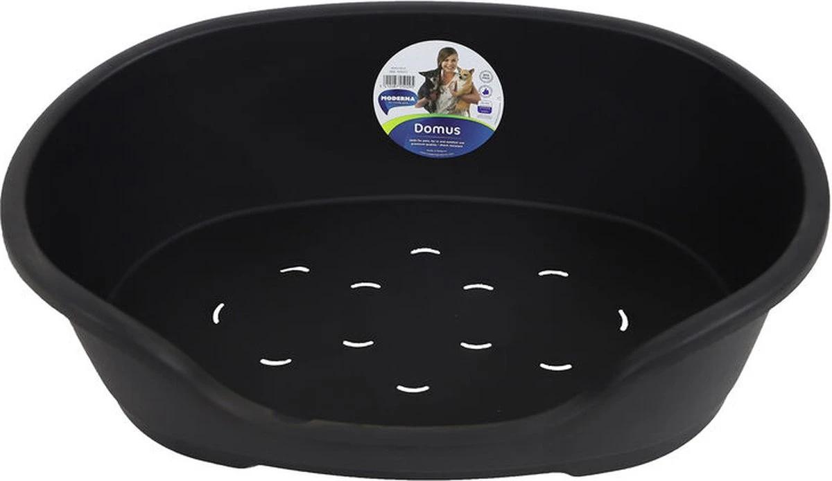 Flamingo - Hondenmand Domus - S - Zwart - 50/58 X 38 X 20 Cm - Afbeelding 5