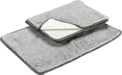 Lovely Nights Vetbed/kleed Anti-slip Mouse Grey 100x75 Rechthoek