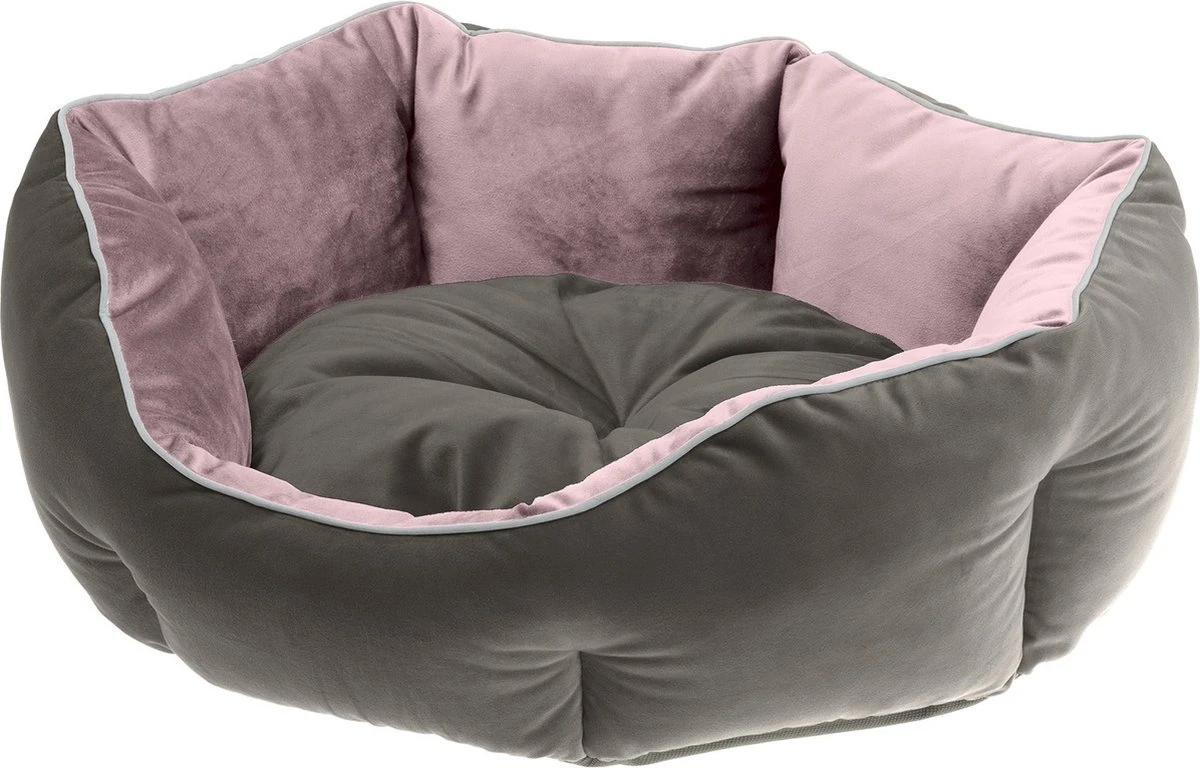 Ferplast Dierenmand Queen 60 X 46 Cm Fluweel Roze - Afbeelding 2