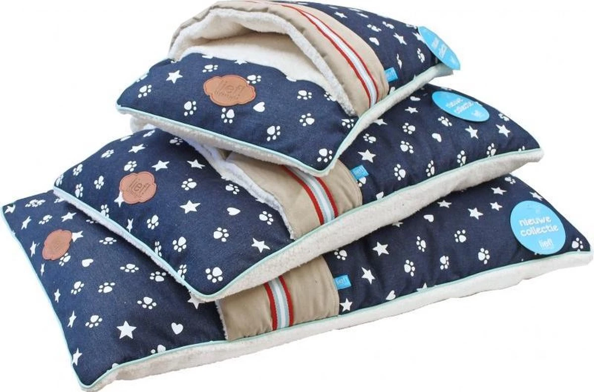 Lief! Kussen Met Slaapzak Unisex - Maat: 67 Cm (L) X 42 Cm (B) - Afbeelding 4