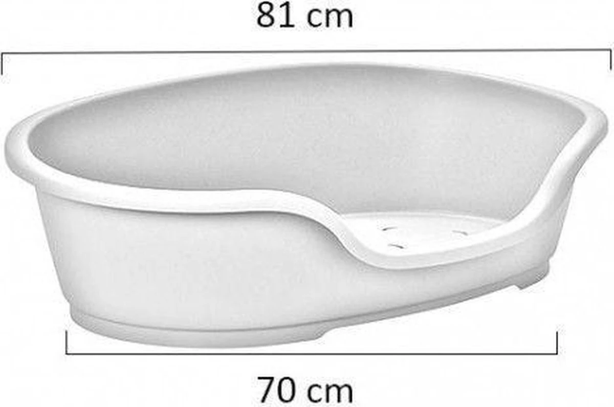 Flamingo - Hondenmand Domus - Grijs - 70/81 X 51 X 24 Cm - Afbeelding 3