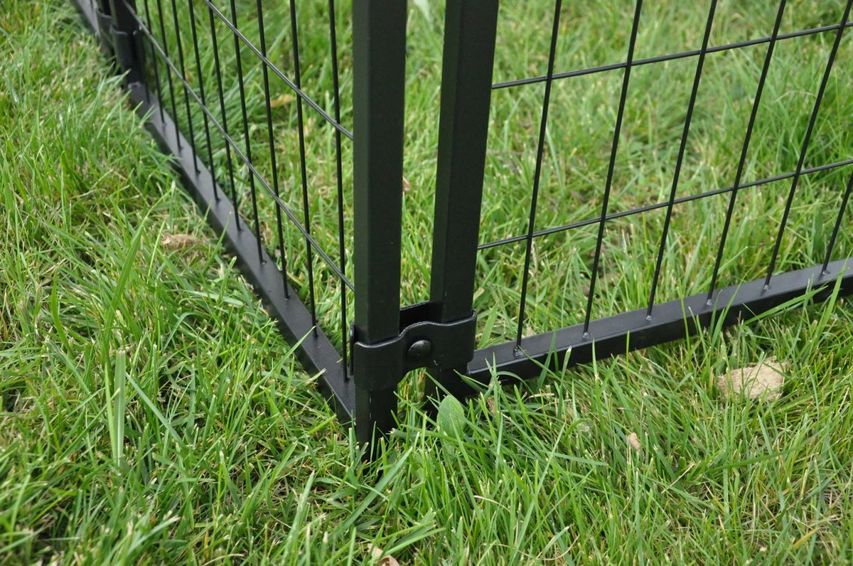 MaxxPet Hondenkennel - Hondenkennel Met Afneembaar Dak - Geschikt Voor Buiten En Binnen - 142 X 142 X 153 Cm - Afbeelding 3