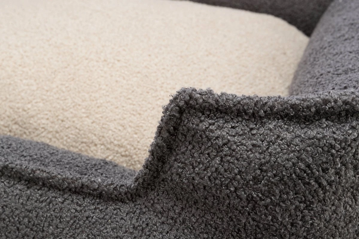 Trixie Be Eco Hondenmand Coline Hoekig Donkergrijs / Beige - 100X80 CM - Afbeelding 3