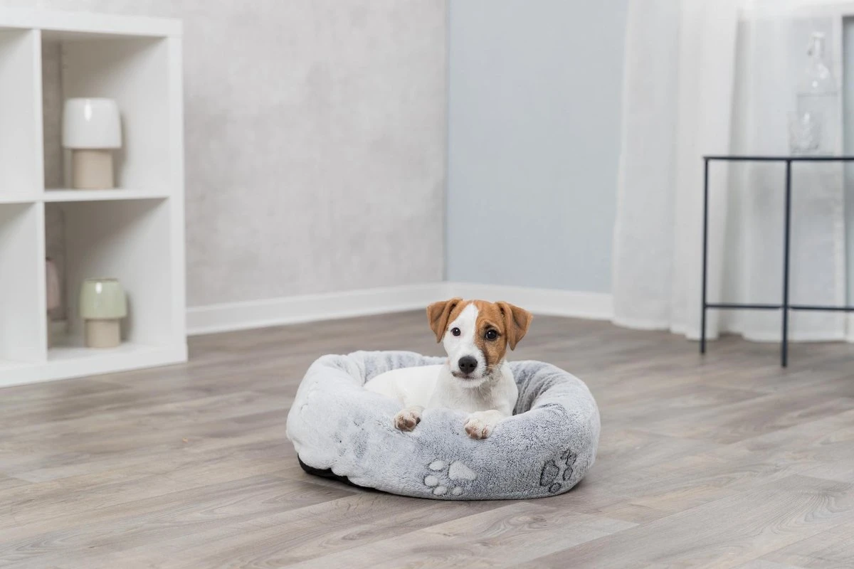 Trixie Hondenmand Nando Rond Lichtgrijs (50X40 CM) - Afbeelding 4