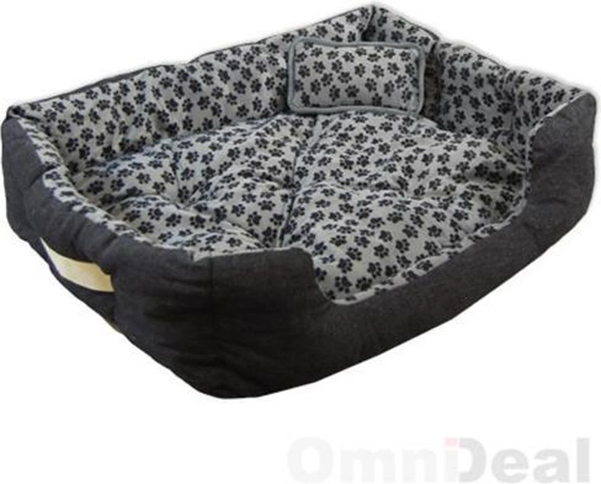 Eyepower Hondenbed 82x70x20 Cm Hondenkussen Wasbaar Dierenkussen Dierlijk Bed Kattenbed Kattenbed... - Afbeelding 2