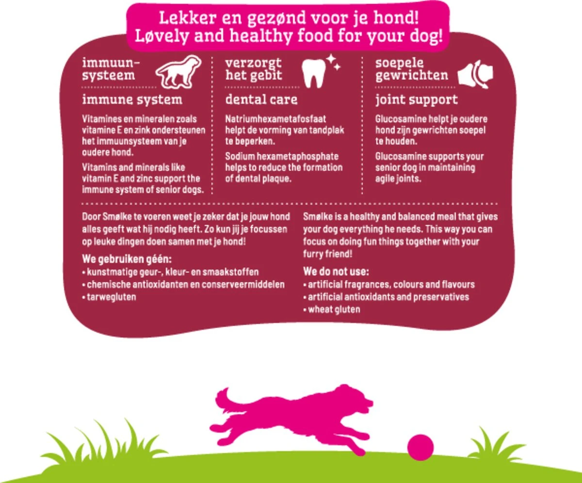 Smolke Senior Medium - Kip - Hondenvoer - 12 Kg - Afbeelding 6