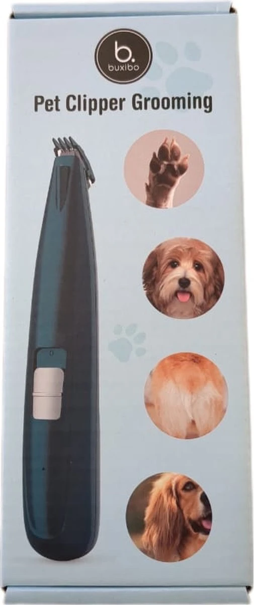 Buxibo Professionele Dieren Tondeuse Set - Tondeuse + Schaar - Voor Huisdieren Honden & Katten - Draadloos - Oplaadbare Pet Trimmer - Precieze Clipper - Low Noise - Afbeelding 7