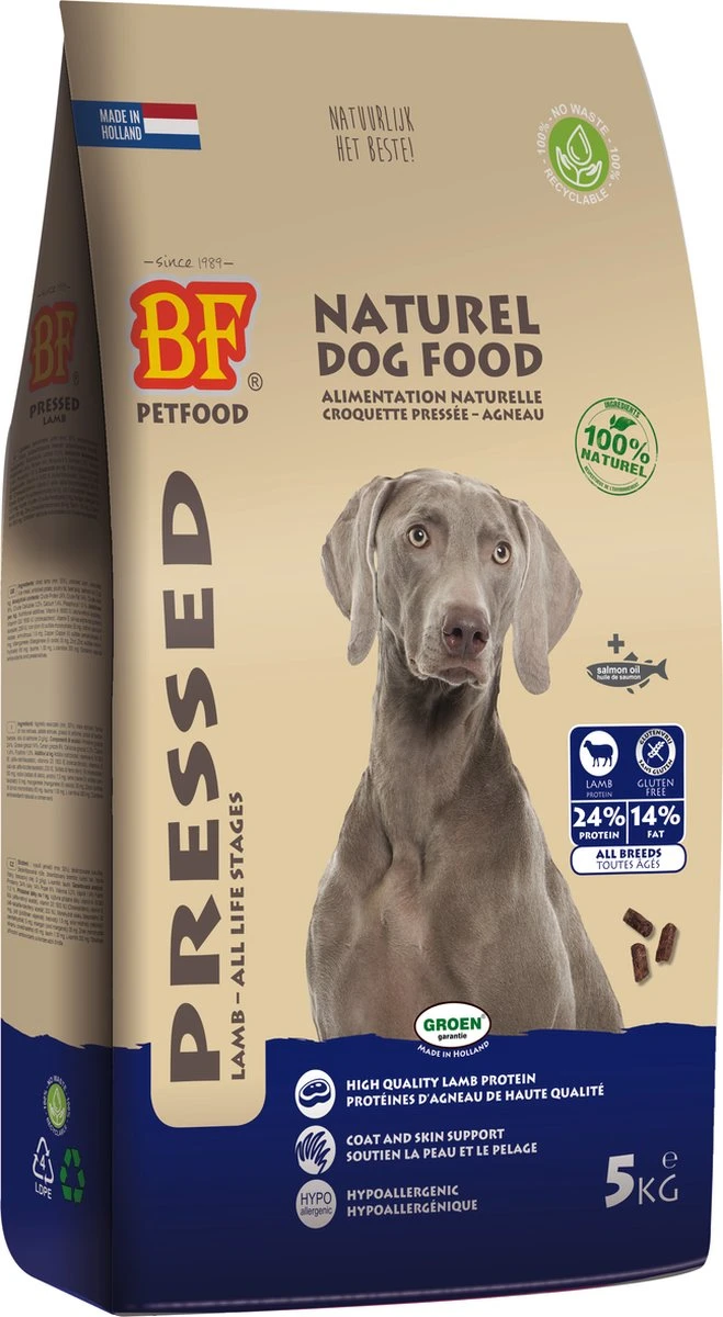 Biofood Geperst Lam & Rijst Premium - Hondenvoer - 13,5 Kg - Afbeelding 7