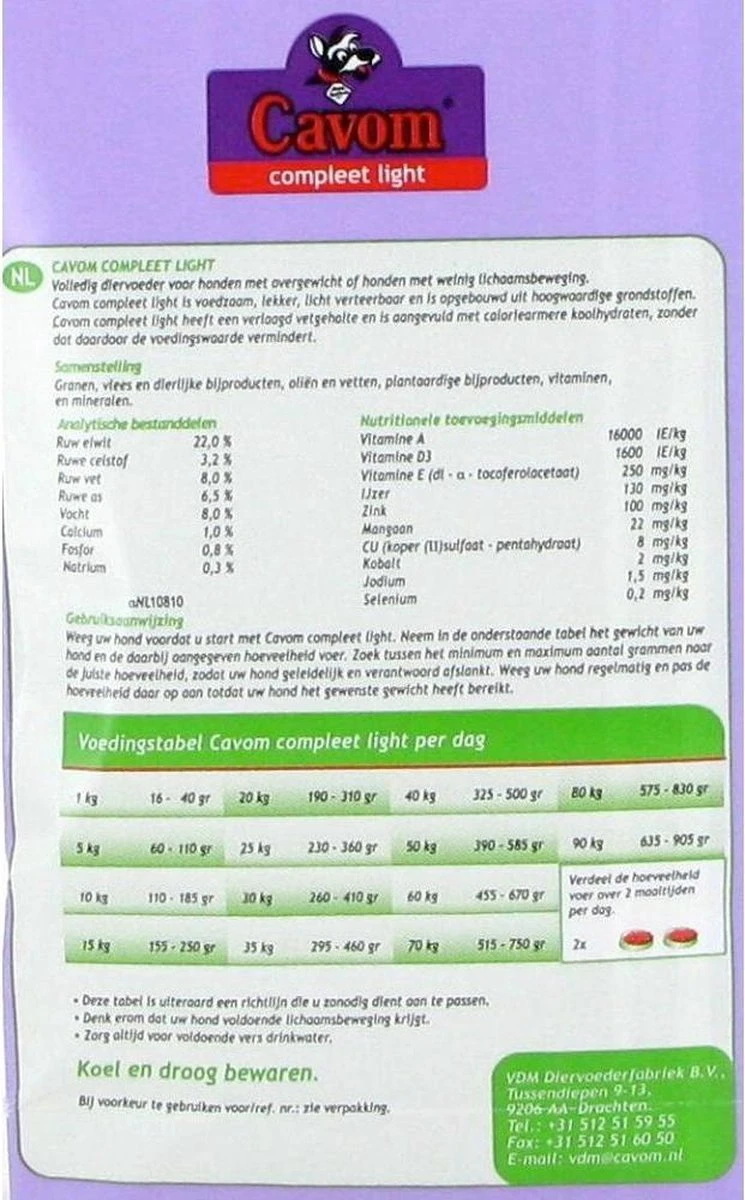 Cavom Compleet Light - 20 KG - Afbeelding 3
