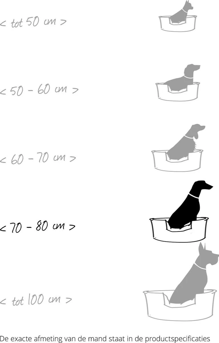 Flamingo - Hondenmand Domus - Grijs - 70/81 X 51 X 24 Cm - Afbeelding 5