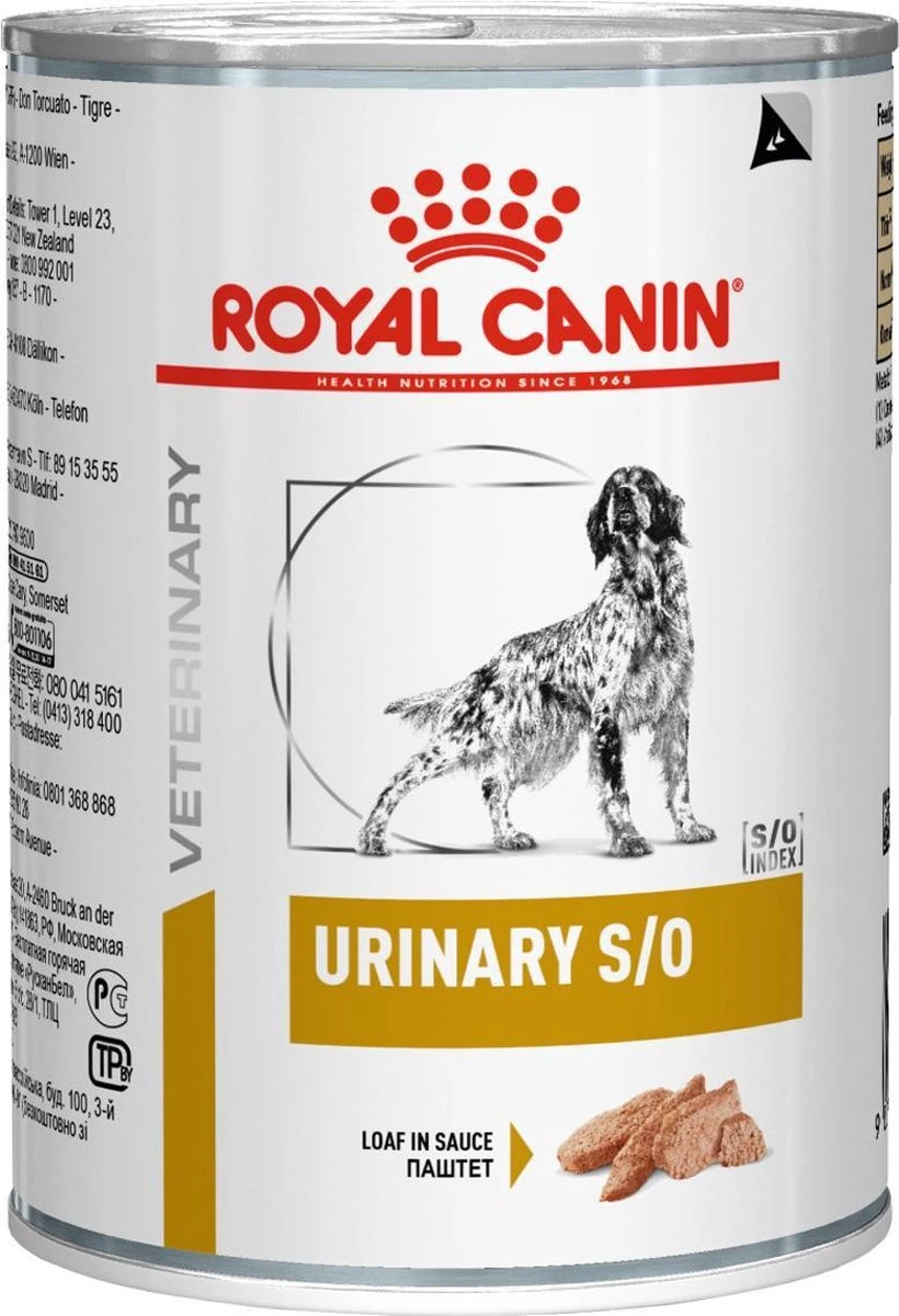 Royal Canin Urinary S/O Hond - 12 X 410 G Blikken - Afbeelding 11