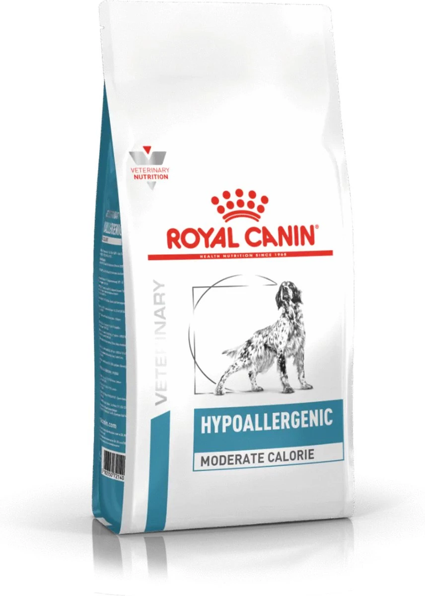 Royal Canin Veternairy Diet Hypoallergenic Moderate Calorie - 7 Kg