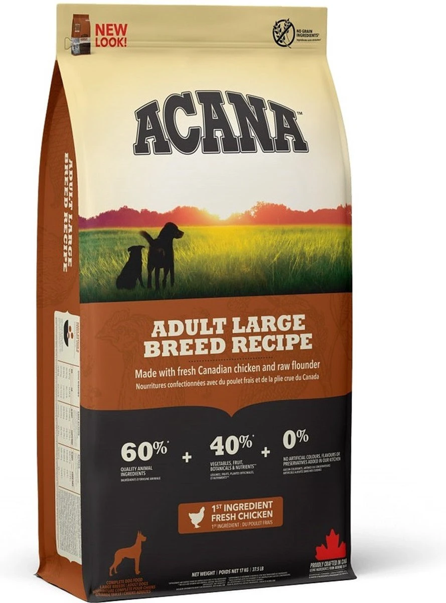 Acana Adult Large Breed Dog Heritage - 11.4 Kg - Afbeelding 4