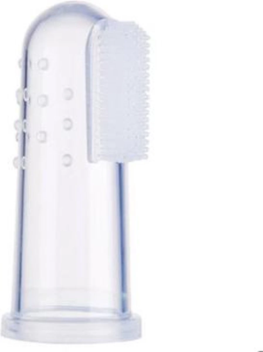 Merkloos Vinger Tandenborstel – 2 X - Afbeelding 7